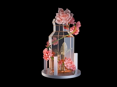 现代美陈 美陈 花艺 艺术装置