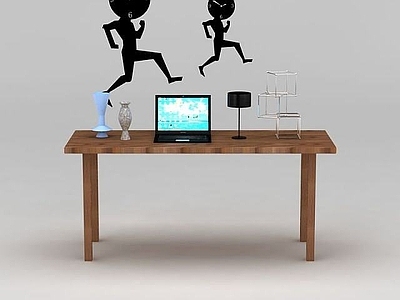 现代人型钟表墙饰