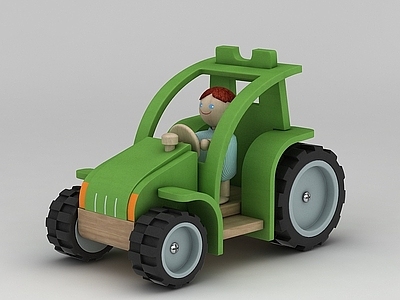 现代儿童玩具车