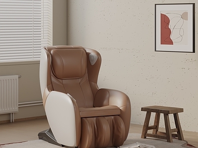 现代按摩椅 按摩椅