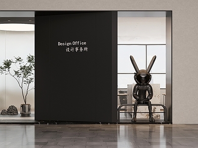 现代门头 造型门头 办公室门头