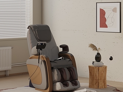 现代按摩椅 按摩椅