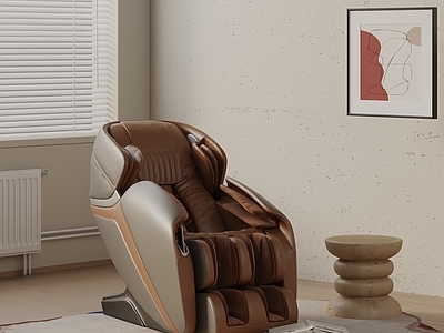 现代按摩椅 按摩椅