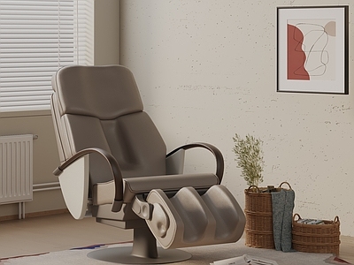 现代按摩椅 按摩椅