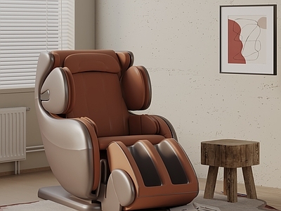 现代按摩椅 按摩椅