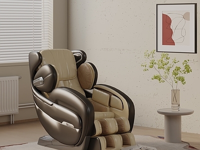 现代按摩椅 按摩椅