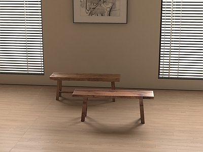 中古其他凳子 中古复古其他凳子 奢石长凳 复古长凳