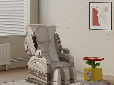 现代按摩椅 按摩椅
