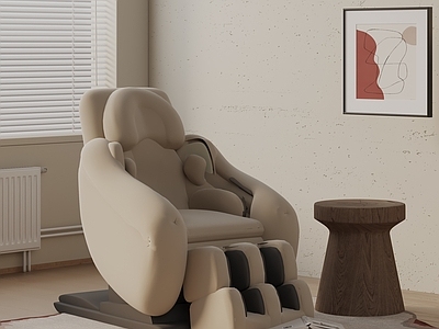 现代按摩椅 按摩椅