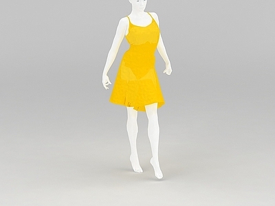现代女装展示模特道具