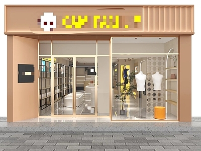 现代中古服装店 鞋店