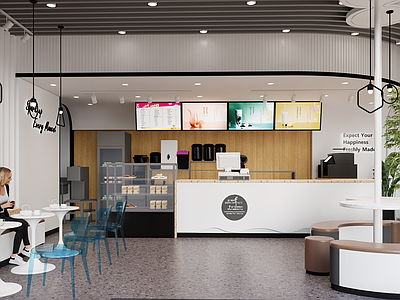 现代奶茶店 现代奶茶店