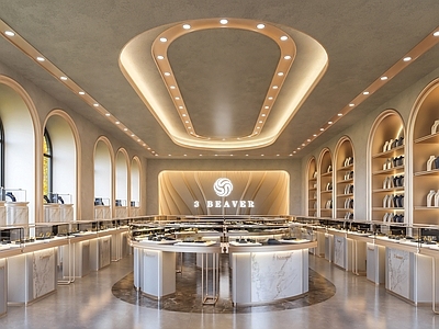 轻奢欧式珠宝店 珠宝店