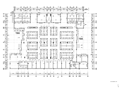 现代其他公共空间 现代农贸市场室内 装图 施工图