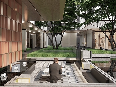 现代中古商业景观 GTL示范区 中古示范区