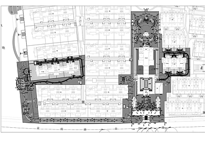 现代庭院 别墅展示区景观 施工图