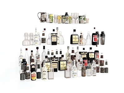 酒具 酒具酒瓶酒杯
