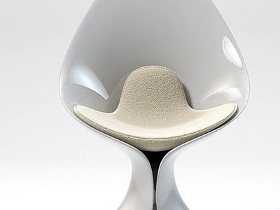 现代休息区 极简中古休闲椅