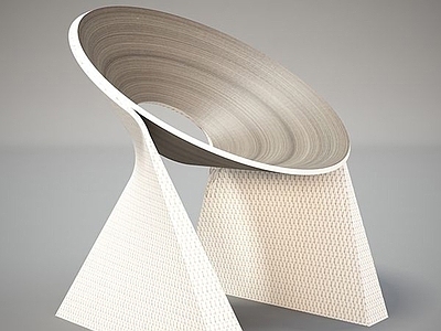 现代休息区 极简中古休闲椅