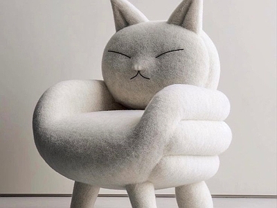 现代休闲桌椅 极简中古休闲椅