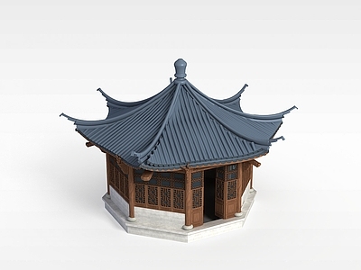 现代古建亭子