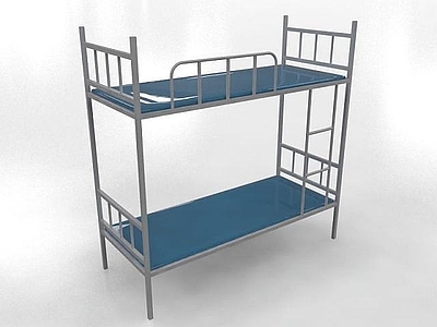 现代学生宿舍上下铺