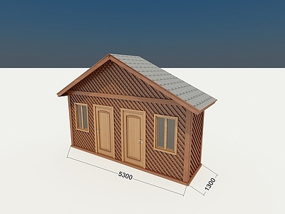 现代木屋工具房