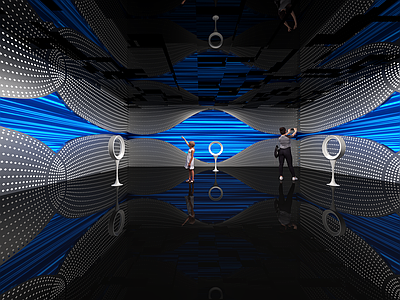 现代工业博物馆 沉浸空间 多媒体 现代艺术中心 多媒体展厅 艺术装置 美陈 沉浸空间