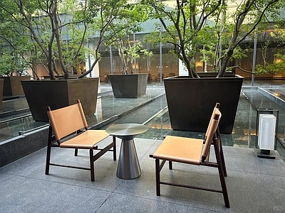 现代复古户外桌椅 展示区外摆 精致外摆