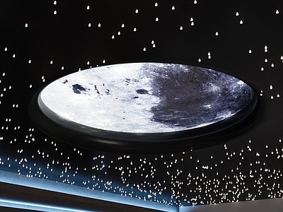 现代吸顶灯 月球吸顶灯 满天星