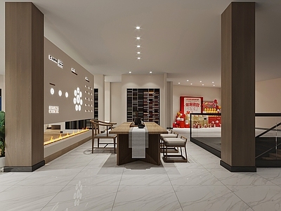 现代家居专卖店 家装展厅