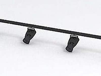 现代轨道筒灯射灯