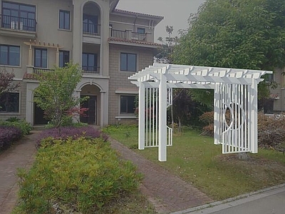 现代白廊架