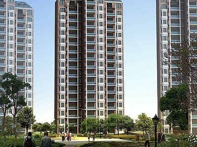 现代高层建筑