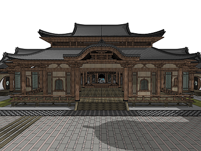 中式古建筑 宋代 古民居