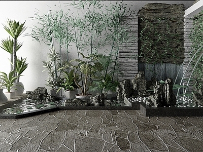 现代其他景观小品 景观