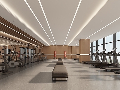 现代健身房 健身房 现代健身房 健身馆