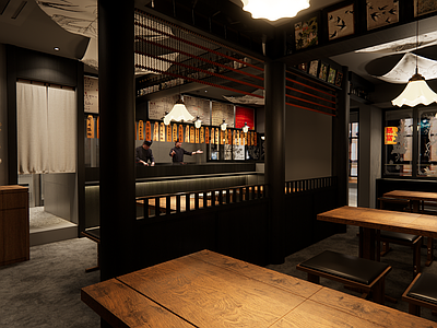 新中式日式日料店 新中式烧鸟店 日式烧鸟 市井烟火气 小酒馆 生腌