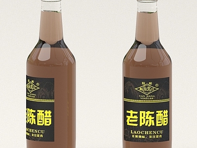 酒水食物 厨房 醋 瓶瓶罐罐 调味料