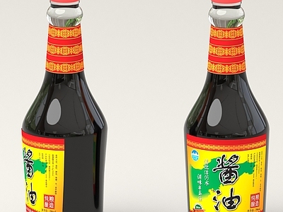 酒水食物 酱油 瓶瓶罐 调味料 厨房