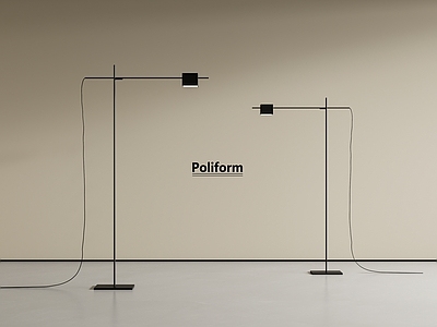 现代极简落地灯 极简落地灯 金属落地灯