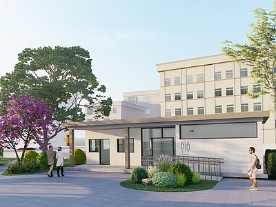 现代其他公共建筑 厕所管理用房 公共厕所 城市公共管理用房