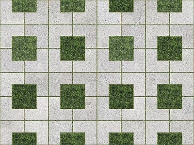 现代植草砖 户外植草砖