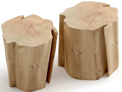 侘寂原木沙发凳 矮凳 沙发凳 木质矮凳 小墩子