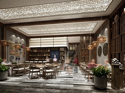 新中式中式中餐厅 中式餐厅