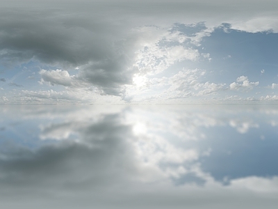 现代天空HDR 多云全景天空 雨后初晴hdr 蓝天白云