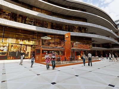 现代其他公共建筑 集装箱建筑 集装箱售卖 集装箱商铺