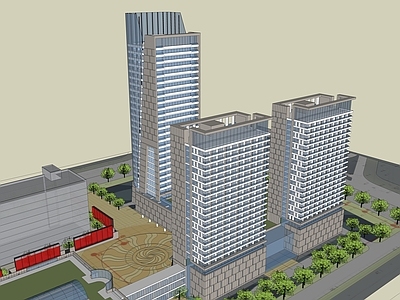 现代其他商业建筑 商业