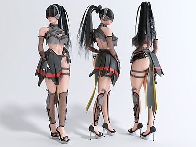 女人 游戏女角色 女人女性 美女人物 动漫女生 vr小姐姐