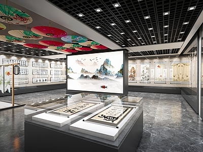 现代文化展厅 现代美术展厅